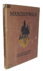 Der Marchenwald 1919 Arthur Rackham Artist German Fairy Tales 12 Color Plates - Picture 1 of 8