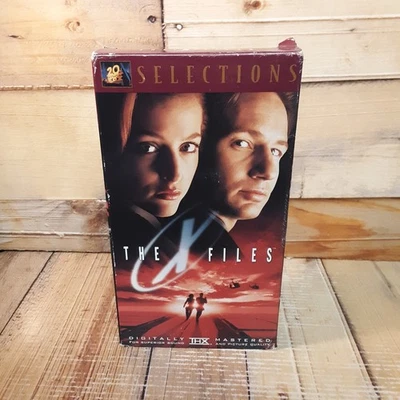 The X-Files Movie VHS Used 1998 Selections Gillian Anderson Sci-Fi  - Image 1 of 4