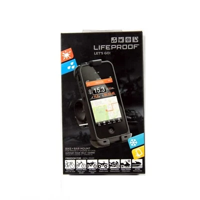 LIFEPROOF BIKE BAR MOUNT FOR IPHONE 4 4S LIFE PROOF FRE CASE CART MOTOR NEW 1033 - image 1 of 2