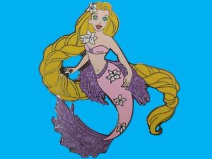 Fantasy Pin - JUMBO Disney Rapunzel as Mermaid LE100