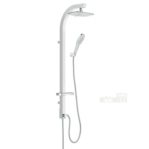 Regendusche Duschset Duschkopf Duscharmatur Duschsystem Duschpaneel Duschablage - Bild 1 von 12