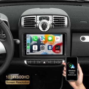 64G For 2005-2010 Benz Smart Fortwo W451 Android 13 Radio Car Stereo GPS CarPlay - Foto 1 di 14
