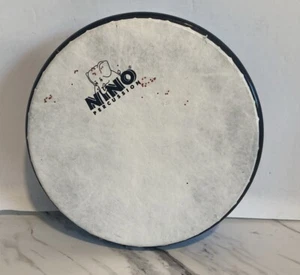 NINO Hand Drum Percussion ABS 8” Blue Musical Instrument Learning Band READ DESC - Picture 1 of 8