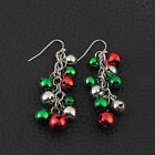 Xmas Jingle Bell Chandelier Earrings - Festive Party Jewelry