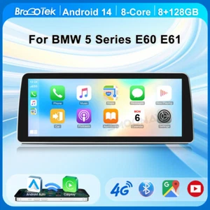 12.3" Carplay Car Stereo Navi GPS DSP DAB For BMW 3/5 Series E90 E91 E60 E61 CIC - Bild 1 von 17