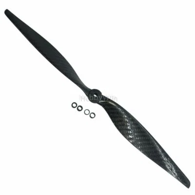 14x6 Carbon Propeller for RC Airplane Beginner Warbird Sporter Electric Blade - Image 1 of 4