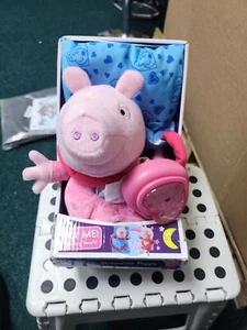 Sleepover Peppa Pig Interactive Soft Toy Character Options Carry Along Bag 3+ - Picture 1 of 6