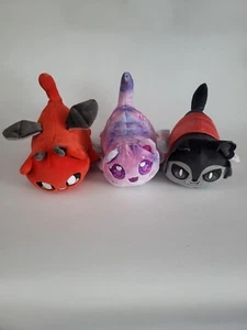 Aphmau Meemeows Cats Plush Lot Of 3 - Picture 1 of 6
