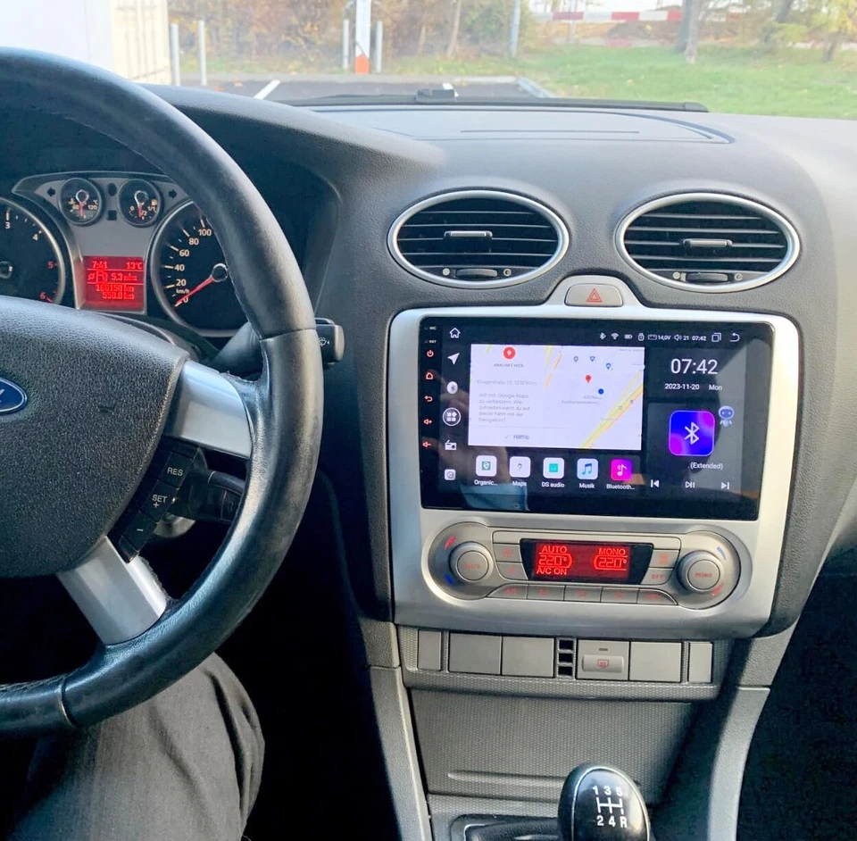 Für Ford Focus MK2 MK II MK3 2004-2011 Android 14 Autoradio Carplay GPS Navi RDS - Bild 1 von 4