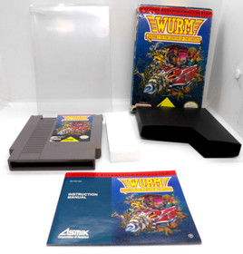 Nes Nintendo WURM Journey to the Center of the Earth Complete w/ manual Tested