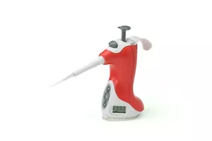 VistaLab 0.2-2µL Pipette, Ovation, Quick-Set (QS), Red, #1057-0002 - Picture 1 of 1