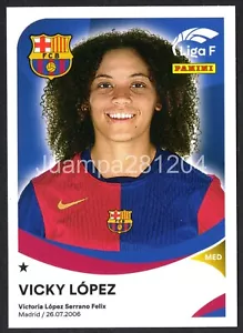 VICKY LOPEZ #57B FC BARCELONA CROMO LIGA F 2024-25 FEMENINA PANINI 24/25 - Imagen 1 de 2