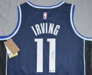 Camiseta firmada autografiada por Kyrie Irving Beckett certificado de autenticidad NBA Dallas Mavericks - Imagen 1 de 8