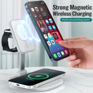 Multi Functional Wireless Charging For Apple iPhones And Huawei Phones - Picture 1 of 8