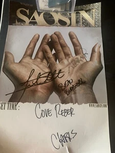 SAOSIN Signed Ltd Ed RARE Tour Poster Warped Tour Set - Picture 1 of 1