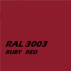 Machinery Equipment Enamel Gloss Synthetic Metal Paint Ruby Red Ral 3003