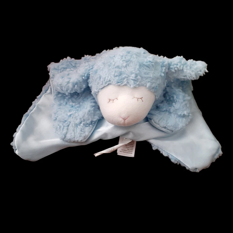 Baby GUND Cómodo Acogedor Mini Winky Seguridad Blankie Lovey Cordero Azul Foto 1 de 4