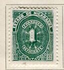 NICARAGUA; 1898 frühklassisches Porto fällige Ausgabe neuwertig scharniert 1c. Wert