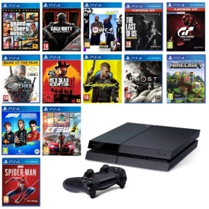 Playstation 4 Ps4 Usata 500 Gb Con Gioco Ps4 e Controller Originale Console Ps4 - Foto 1 di 11