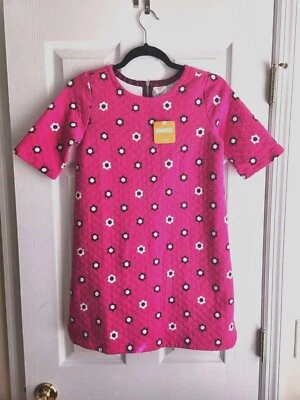 Vestido Floral Acolchado Rosa Magenta 12 Gymboree Tails Of The City Niñas Foto 1 de 4