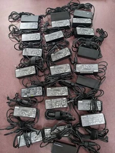 LOT OF 25 OEM Lenovo 45W 20V 2.25A 1.7mm Tip Power Adapter Supplies - Picture 1 of 7