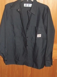 RED KAP - MEN - DRESS SHIRT - NAVY - SIZE LARGE  (PK-42-1) - Picture 1 of 4