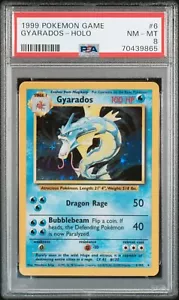 1999 Pokemon CCG Base Set #6 Gyarados Holo PSA 8 NM-MT unlimited WOTC TCG - Bild 1 von 2