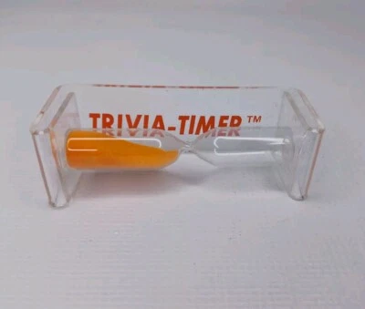 透明亚克力塑料砂定时器琐事计时器橙色砂 — 第 1/4 张图片