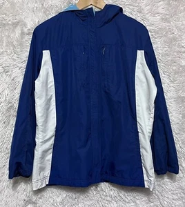 Nike Youth Girls Size L (12/14) Hoodie Blue Full Zip Jacket Long Sleeve Athletic - Picture 1 of 15