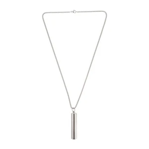 Delicate Perfume Bottle Pendant Jewelry Practical Pet Urn Memorial Necklace - Picture 1 of 12