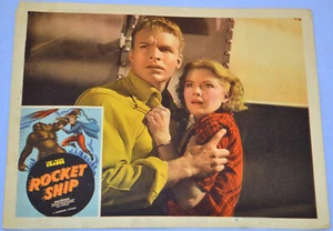 ROCKET SHIP/FLASH GORDON 1940'sR ORIG. 11x14 LOBBY CARD #6! BUSTER CRABBE SCI-FI - Picture 1 of 1