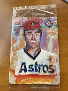  Astros Baseball Hall Of Fame Nolan Ryan 1986 Mother's Cookie's Original Wrapper