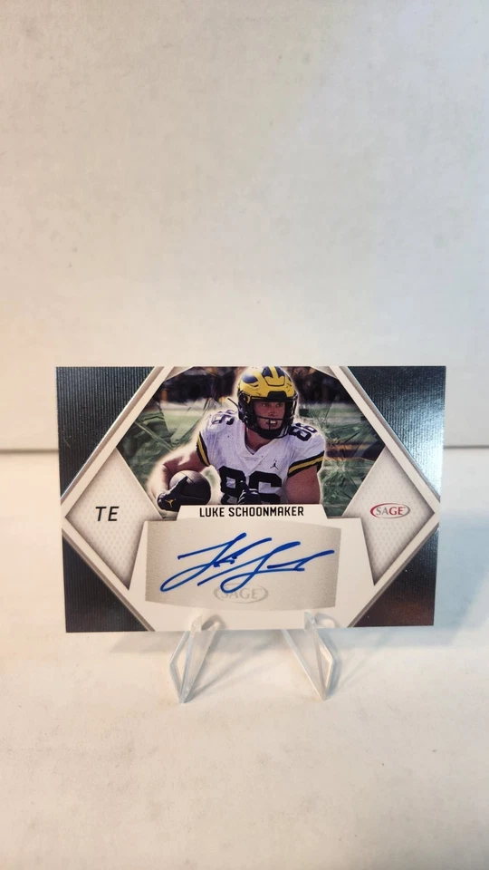 2023 SAGE High Series - Autographs Luke Schoonmaker #A-LS (AU, RC) - Image 1 of 2