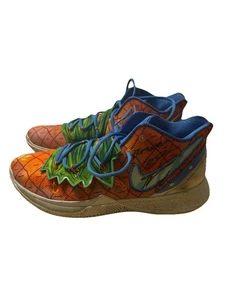 Nike Kyrie 5 x SpongeBob SquarePants Pineapple House 2019 Size 14 CJ6951-800used - Picture 1 of 12