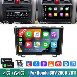 For 2007-2011 Honda CRV Android 13 Carplay Car Stereo Radio GPS Navi WIFI BT - Bild 1 von 20