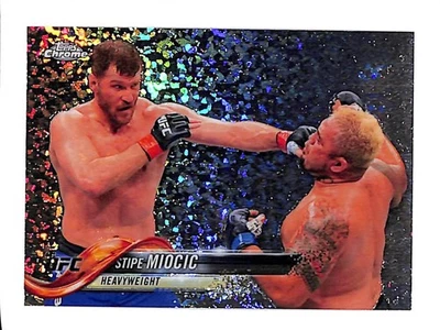 2018 TOPPS CHROME UFC #27 STIPE MIOCIC SPECKLE - Image 1 of 2