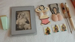 1950's Or 1960's NAUGHTY ITEMS - 9 Pieces - Picture 1 of 1