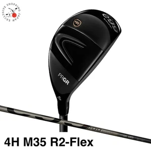 PRGR Golf SUPER Egg evolution Hi-COR Utility Hybrid 4H M35 R2-Flex Graphite 2024 - Picture 1 of 11