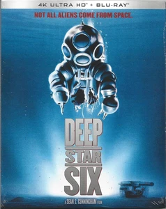 DeepStar Six (1989) (4K Ultra HD + Blu-ray, 2025, Kino Lorber) w/slipcover, NEW! - Picture 1 of 1