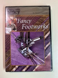 Sewing With Nancy Zieman Fancy Footworks DVD, Read for 12 Tips & Techniques - Bild 1 von 3
