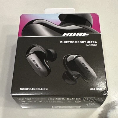 Bose QuietComfort Ultra Earbuds 2nd Gen 2025 Model - Black (896637-0010) SEALED - Image 1 of 4