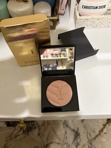 YSL All Hours Hyper Luminize Multi Use Highlighting Powder 03 Rosy Sand - Picture 1 of 6