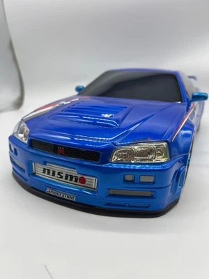 Modellino mini auto Nissan Skyline GT-R Nismo 1/10 Hot Works con scatola usato - Immagine 1 di 4