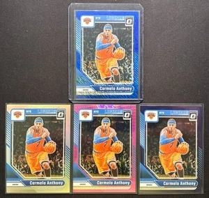 2024-25 Donruss Optic Carmelo Anthony #250 Blue Shimmer Prizm /75 SSP Lot(4) - Picture 1 of 6