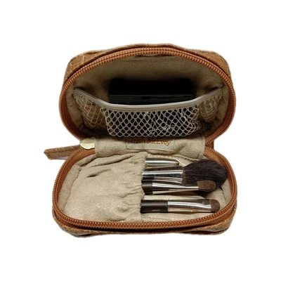 Trish McEvoy The Power Of Makeup Petite Simply Chic Cosmetic Brown Snakeskin - Image 1 of 4