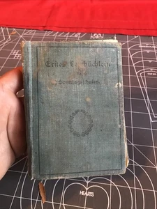 Antico primo lettore per scuole domenicali libro battisti tedeschi oggetto molto raro!!! - Foto 1 di 9