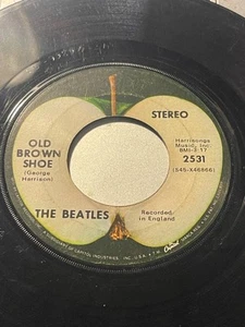 7'' 45 RPM THE BEATLES THE BALLAD OF JOHN AND YOKO / OLD BROWN SHOE APPLE RECORD - Picture 1 of 2