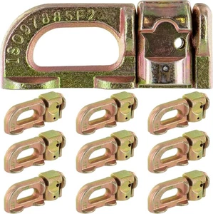 US Cargo Control L Track Double Stud Fitting (10 Pack) 5,000 Pounds 10 units  - Bild 1 von 9