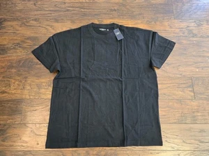 Abercrombie & Fitch T Shirt Mens Soft Essentials Relaxed XXL 2XL black SS - Picture 1 of 6