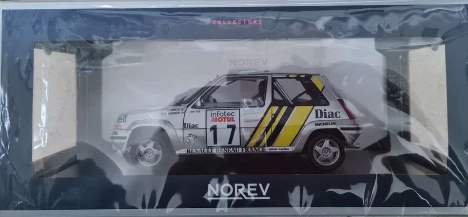 Renault 5 Gt Turbo 1:18 Norev - Immagine 1 di 1